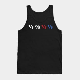 Math 1-5 2-5 1-5 1-5 - Funny Match Teacher Gift Shirt Tank Top